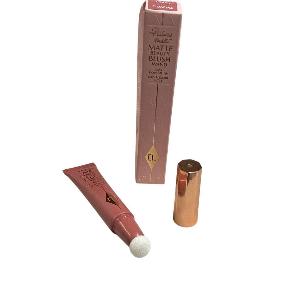 Charlotte Tilbury Pillow Talk Matte Beauty Blush Wand Medium Full Size NIB‎